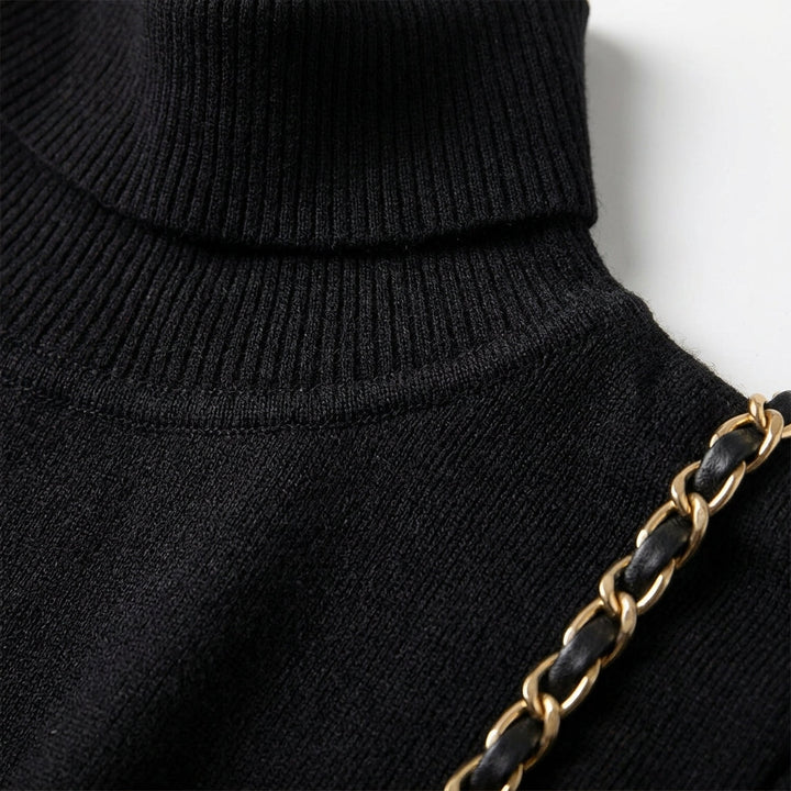Judy | Timeless Turtleneck Maxi Sweater Dress