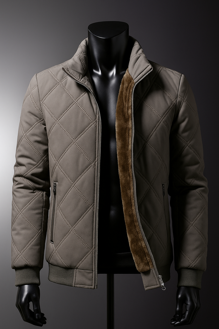 Justin | Diamond Quilted Mens Puffer Jacket