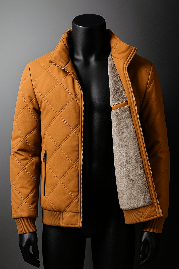 Justin | Diamond Quilted Mens Puffer Jacket