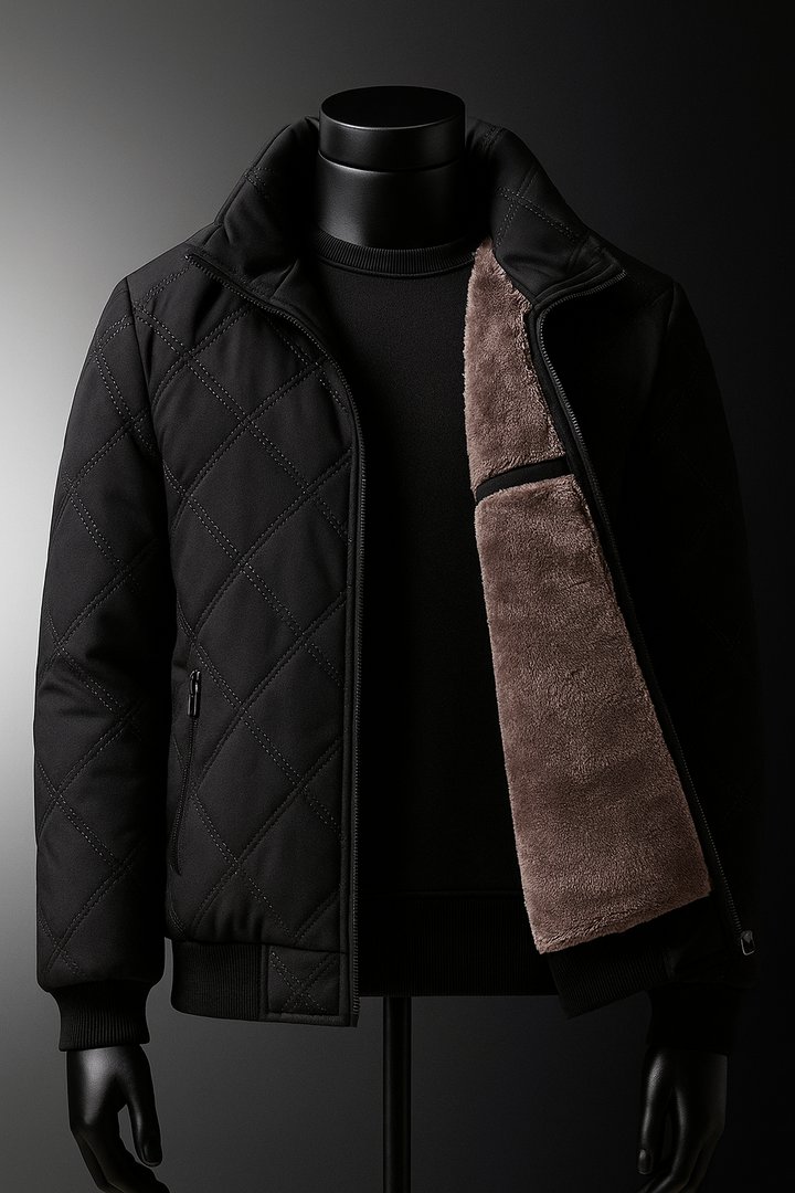 Justin | Diamond Quilted Mens Puffer Jacket
