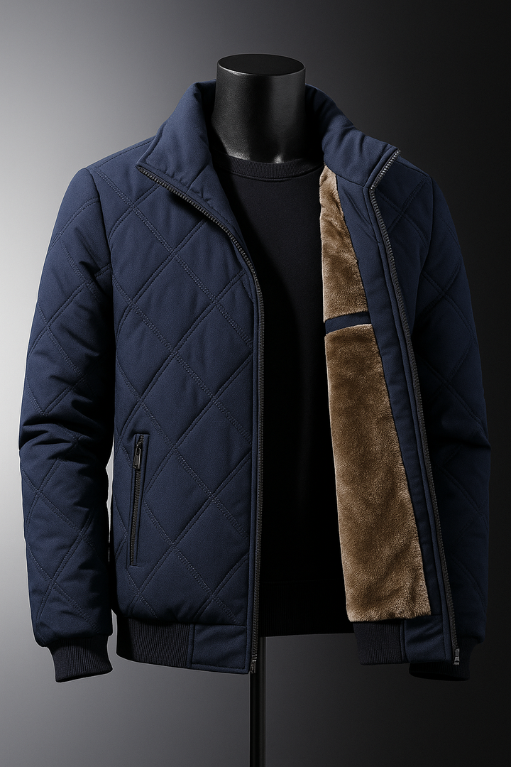 Justin | Diamond Quilted Mens Puffer Jacket