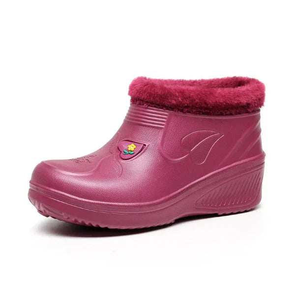 Karen | Slip-On Wedge Ankle Snow Boots Women