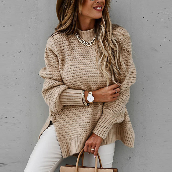 Kathleen | Chic Oversized Chunky Knit Turtleneck Sweater