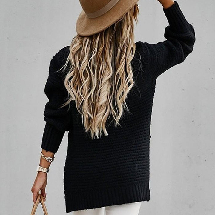 Kathleen | Chic Oversized Chunky Knit Turtleneck Sweater