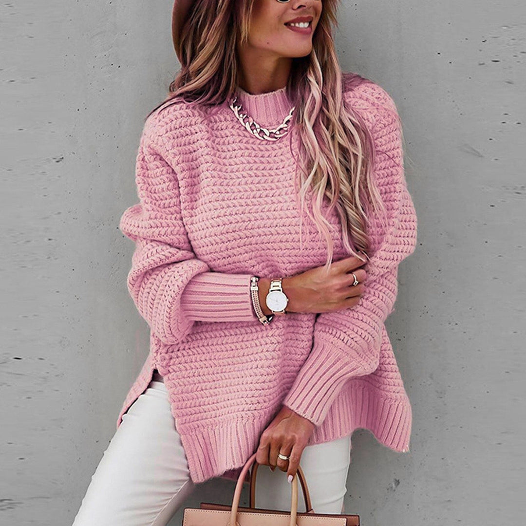 Kathleen | Chic Oversized Chunky Knit Turtleneck Sweater