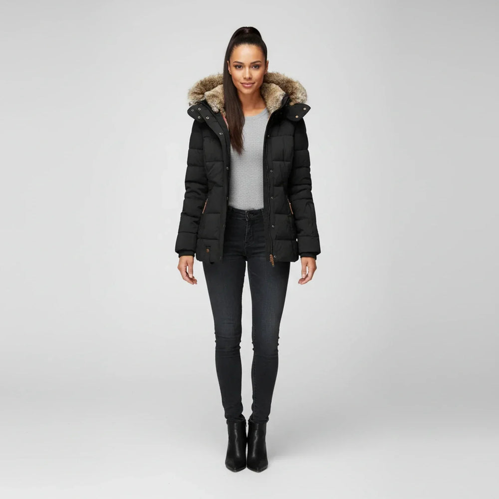 Kathryn | Chic Hooded Quilted Winter Puffer Jacket