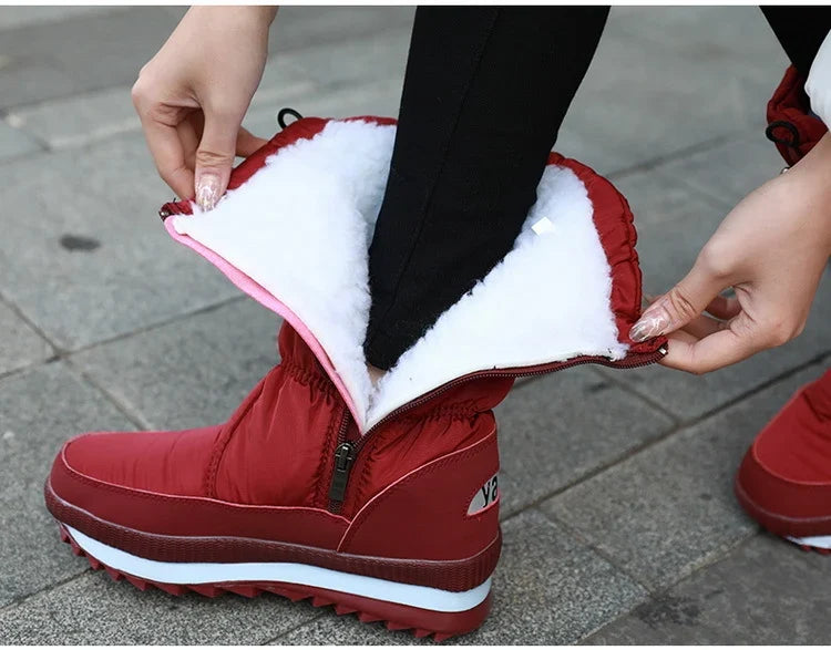 Kathryn | Relaxed Waterproof Puffer Winter Snow Boots