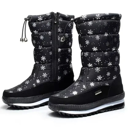 Kathryn | Relaxed Waterproof Puffer Winter Snow Boots