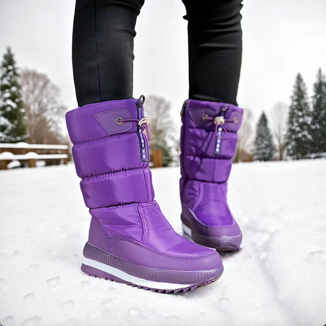 Kathryn | Relaxed Waterproof Puffer Winter Snow Boots