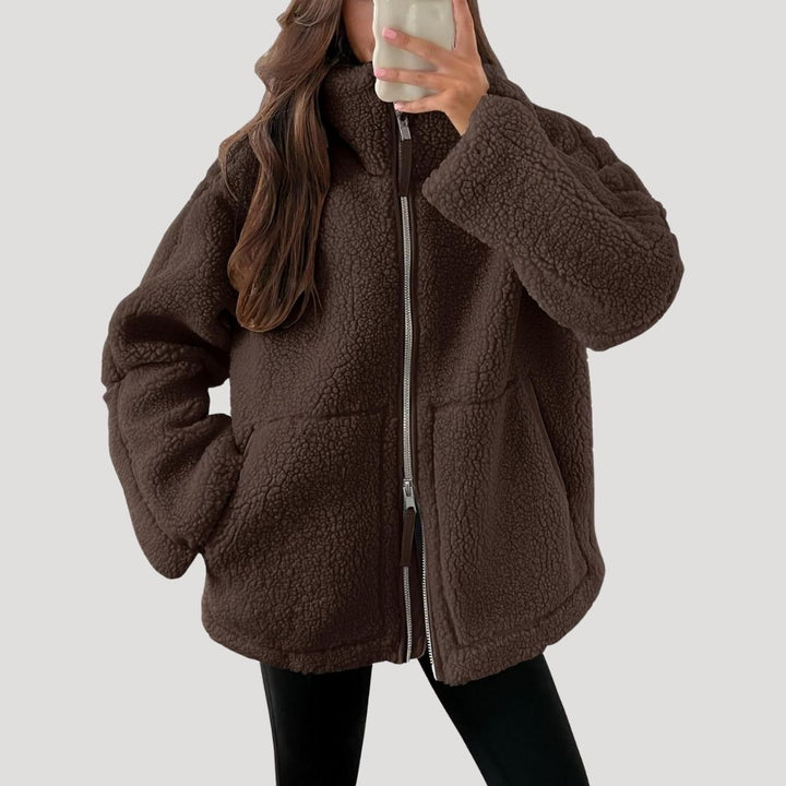 Kathryn | Timeless Fluffy Sherpa Zip-Up Fleece Jacket