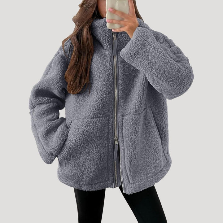Kathryn | Timeless Fluffy Sherpa Zip-Up Fleece Jacket