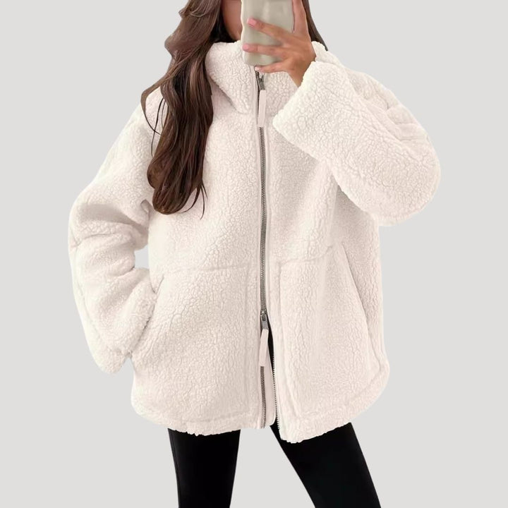 Kathryn | Timeless Fluffy Sherpa Zip-Up Fleece Jacket