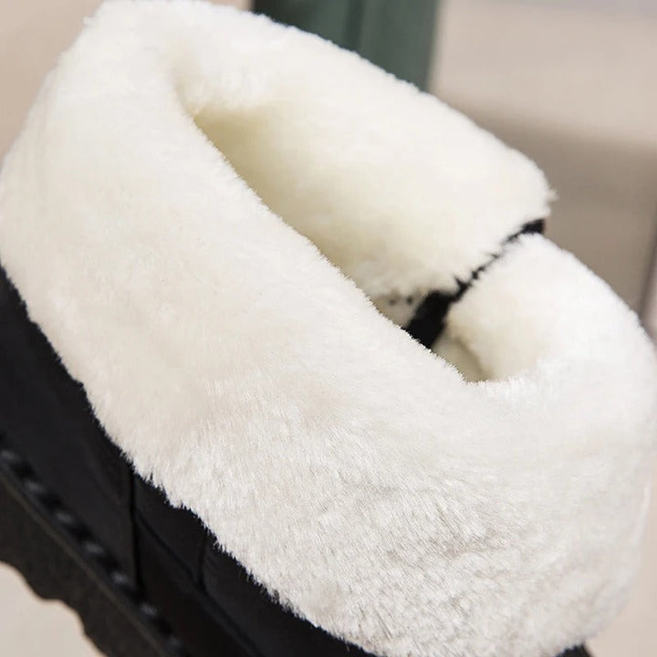 Kayla | Quilted Mid-Calf Winter Snow Boots