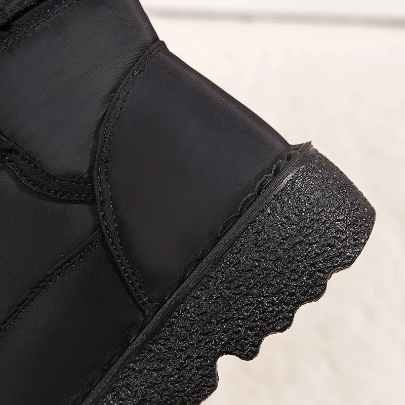 Kayla | Quilted Mid-Calf Winter Snow Boots