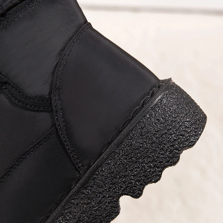 Kayla | Quilted Mid-Calf Winter Snow Boots