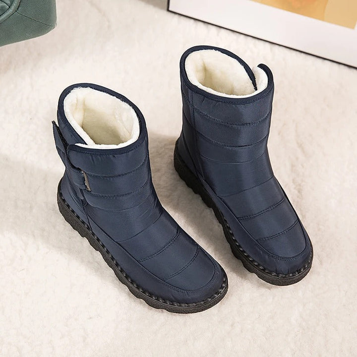 Kayla | Quilted Mid-Calf Winter Snow Boots