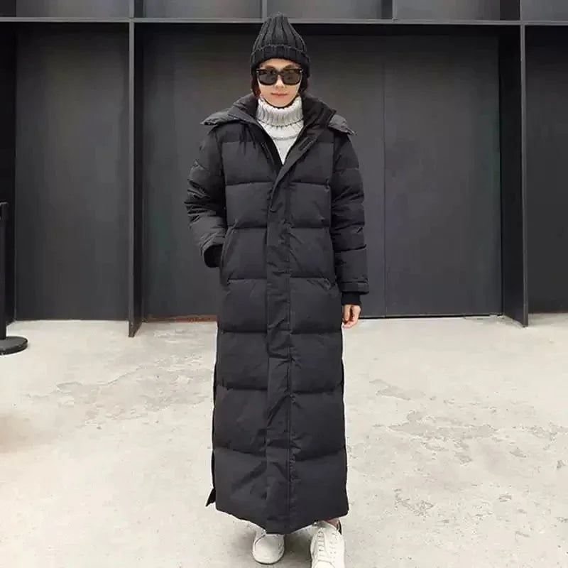 Kayla | Timeless Hooded Long Winter Puffer Jacket