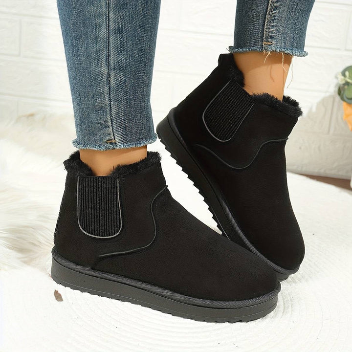 Kayla | Timeless Platform Ankle Boots with Plush Lining