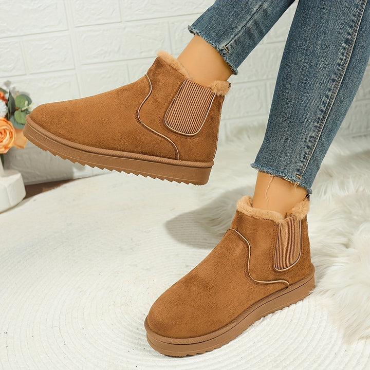 Kayla | Timeless Platform Ankle Boots with Plush Lining