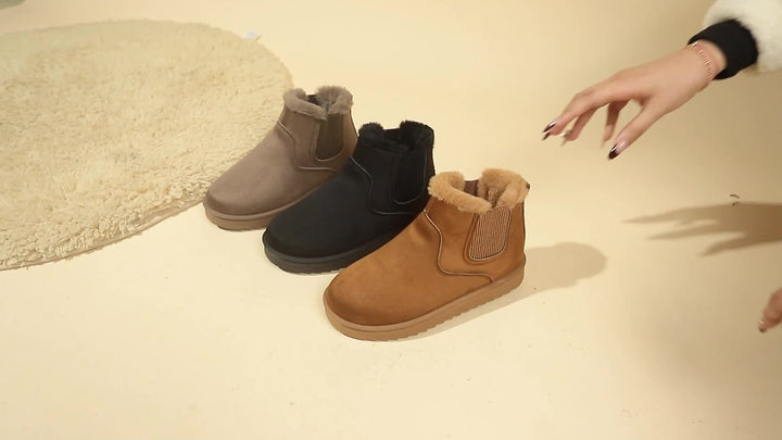 Kayla | Timeless Platform Ankle Boots with Plush Lining