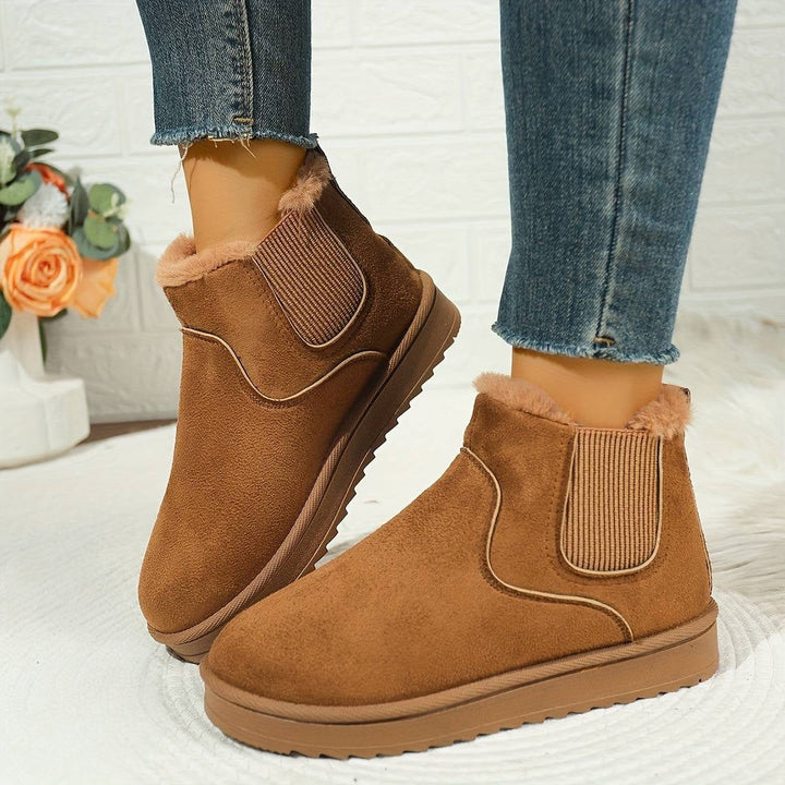 Kayla | Timeless Platform Ankle Boots with Plush Lining