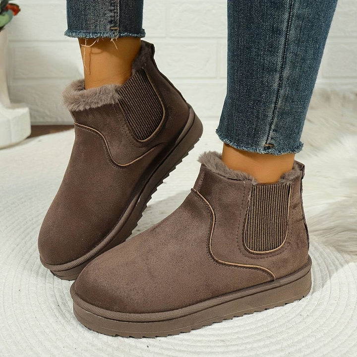 Kayla | Timeless Platform Ankle Boots with Plush Lining