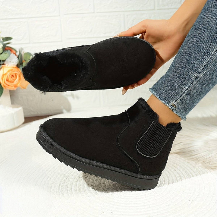 Kayla | Timeless Platform Ankle Boots with Plush Lining