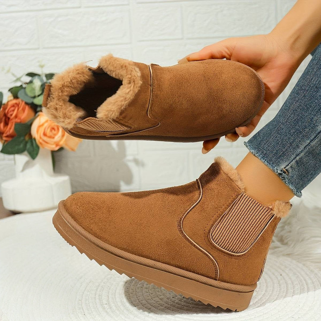 Kayla | Timeless Platform Ankle Boots with Plush Lining
