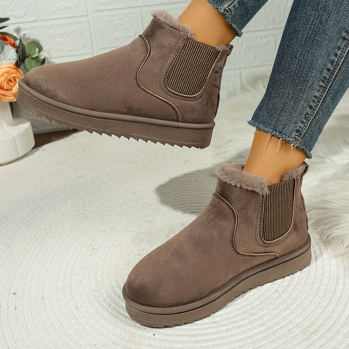 Kayla | Timeless Platform Ankle Boots with Plush Lining