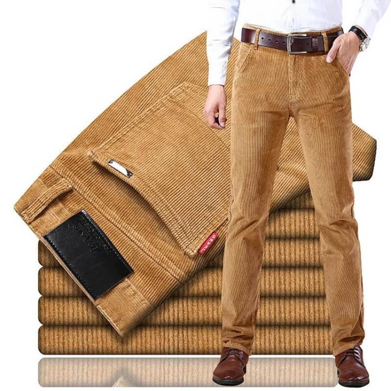 Keith | Straight Leg Smart Casual Corduroy Pants