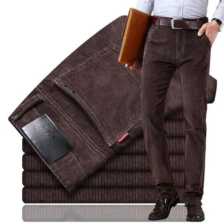 Keith | Straight Leg Smart Casual Corduroy Pants