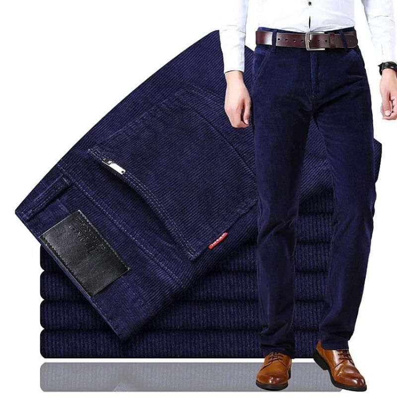 Keith | Straight Leg Smart Casual Corduroy Pants