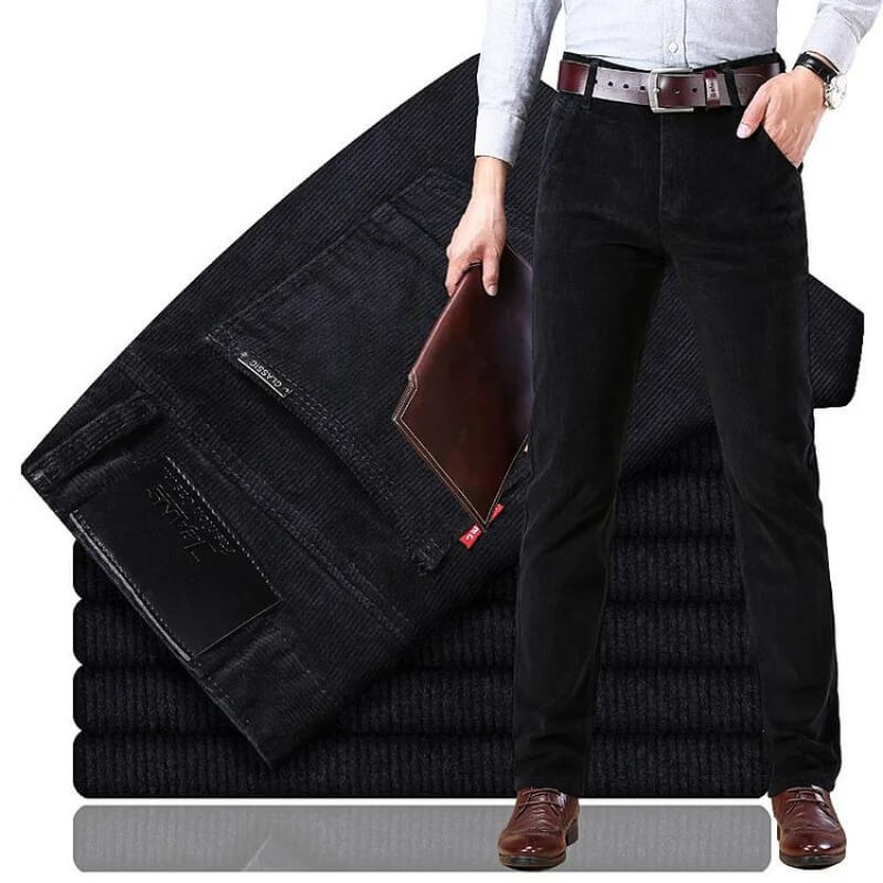 Keith | Straight Leg Smart Casual Corduroy Pants