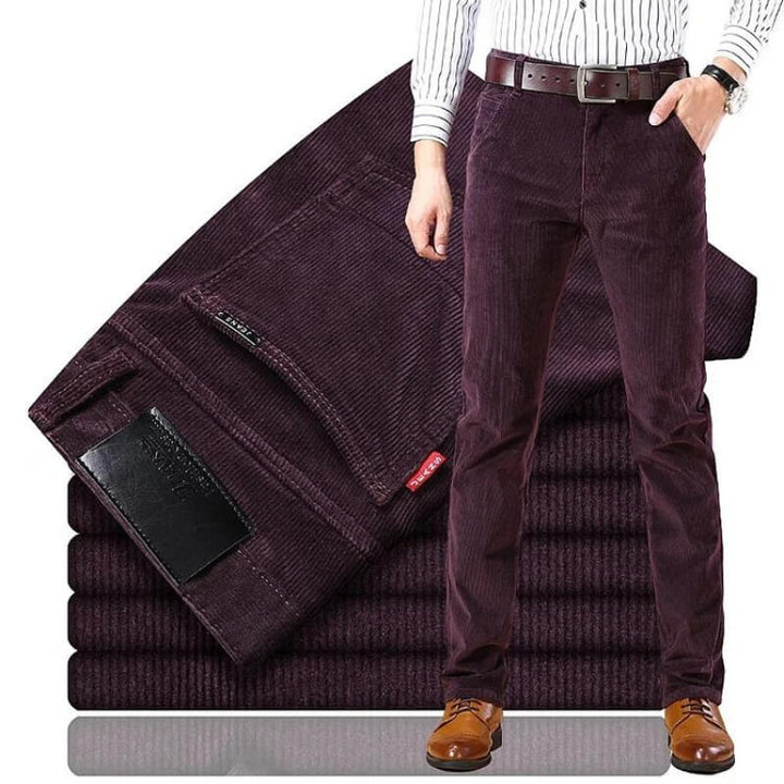 Keith | Straight Leg Smart Casual Corduroy Pants