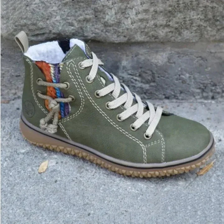 Kelly | Classic Lace-Up Ankle Winter Boots Women
