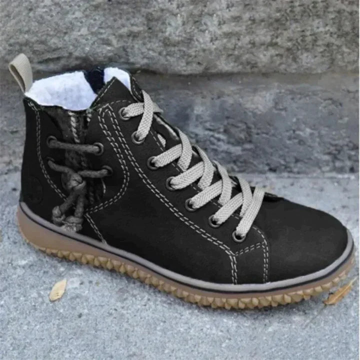 Kelly | Classic Lace-Up Ankle Winter Boots Women