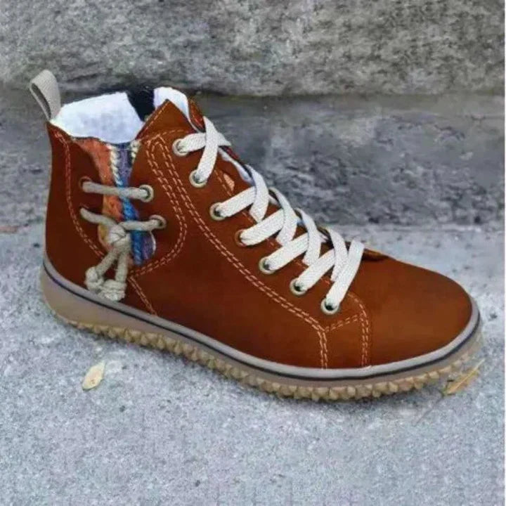 Kelly | Classic Lace-Up Ankle Winter Boots Women