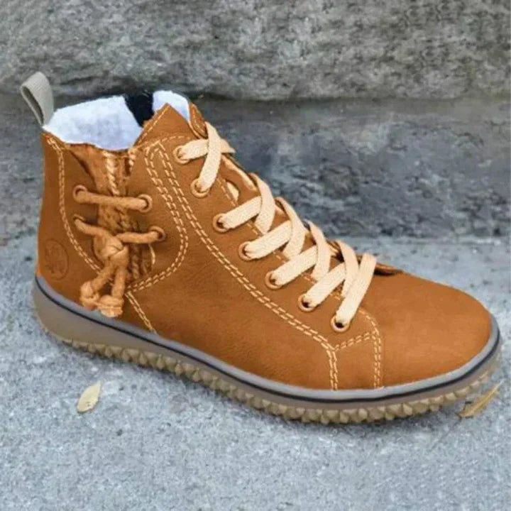 Kelly | Classic Lace-Up Ankle Winter Boots Women