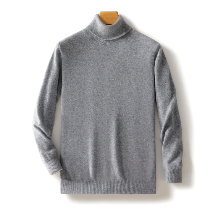 Kenneth | Stylish Fine Knit Long Sleeve Turtleneck Sweater