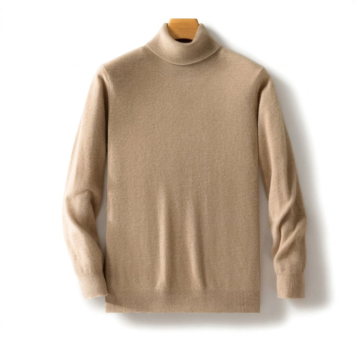 Kenneth | Stylish Fine Knit Long Sleeve Turtleneck Sweater