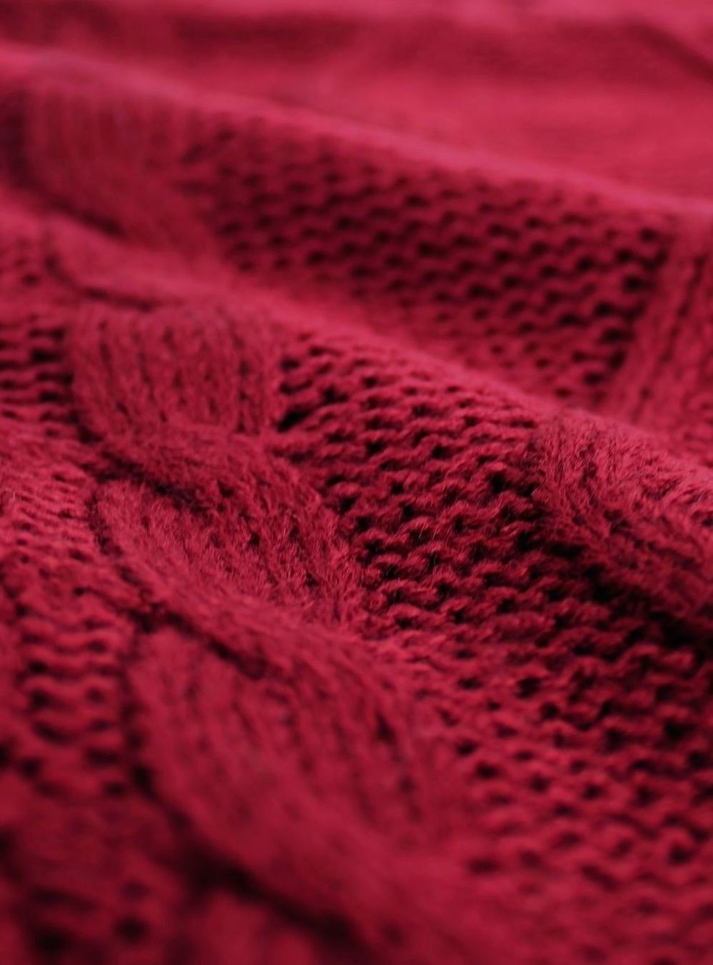 Kimberly | Cozy Oversized Cable Knit V-Neck Sweater Vest