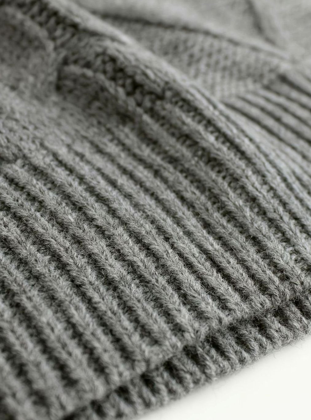Kimberly | Cozy Oversized Cable Knit V-Neck Sweater Vest