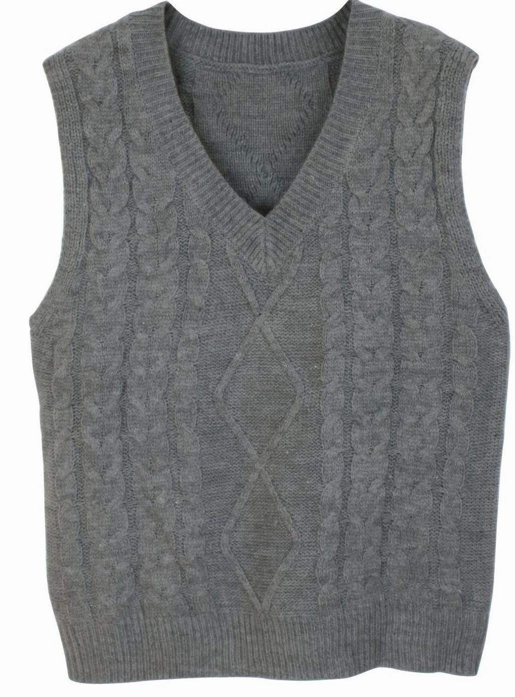 Kimberly | Cozy Oversized Cable Knit V-Neck Sweater Vest