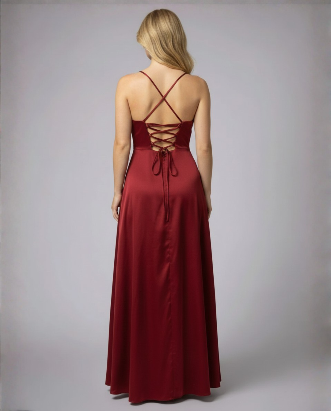 Kimberly | Timeless Cowl Neck Fall Wedding Guest Maxi Dress