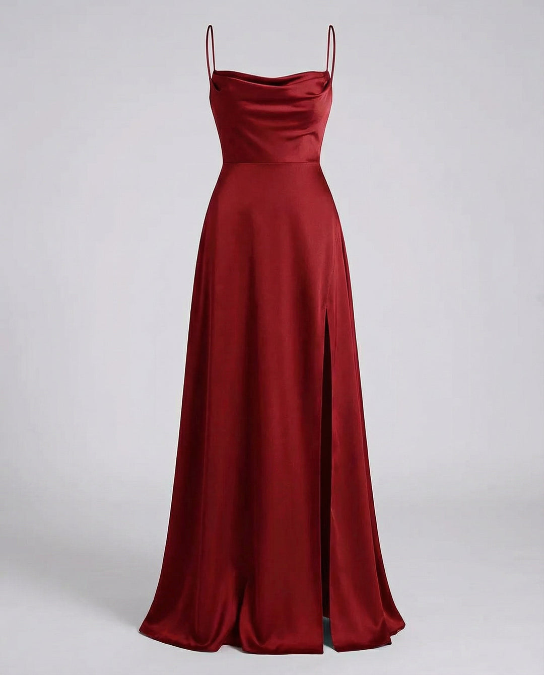 Kimberly | Timeless Cowl Neck Fall Wedding Guest Maxi Dress