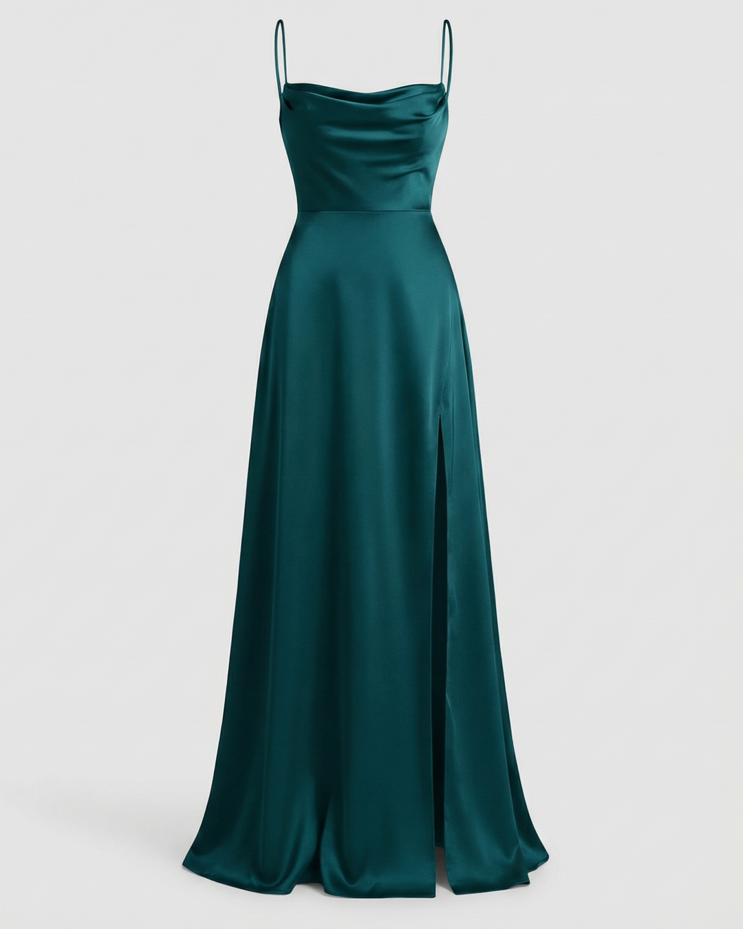 Kimberly | Timeless Cowl Neck Fall Wedding Guest Maxi Dress