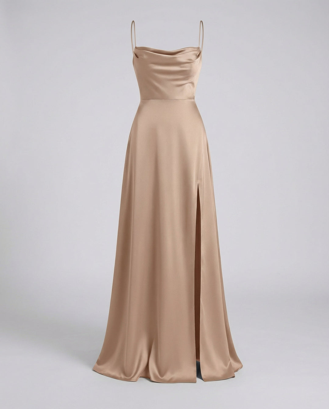 Kimberly | Timeless Cowl Neck Fall Wedding Guest Maxi Dress