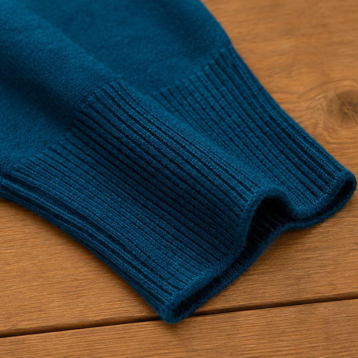 Kyle | Effortless Long Sleeve Mock Turtleneck Sweater