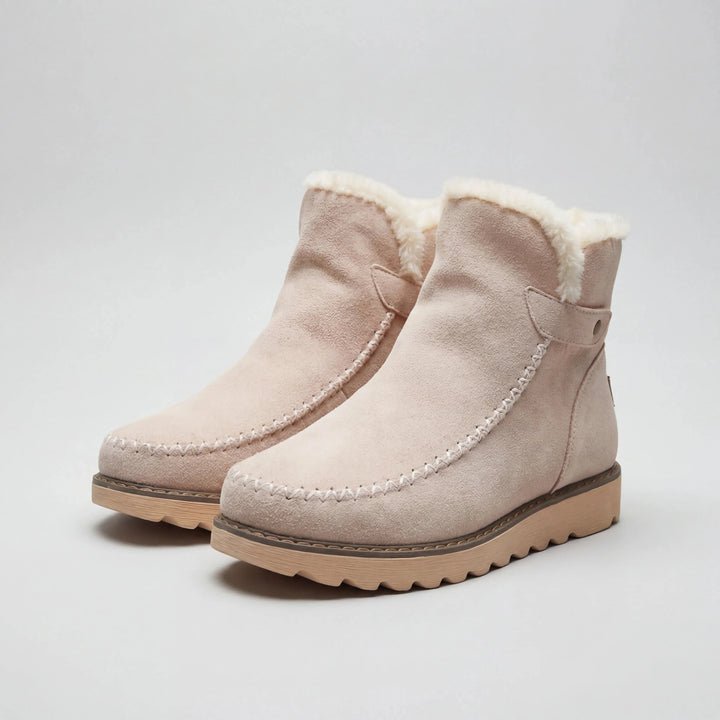 Lauren | Stylish Fur-Lined Moccasin Snow Boots