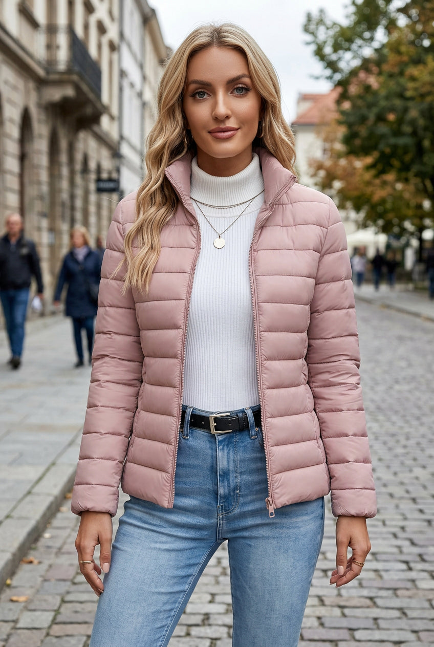 Lori | Classic Lightweight Quilted Puffer Jacket